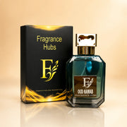 Oud Nawab perfume by Fragrance Hubs - studio product image 4